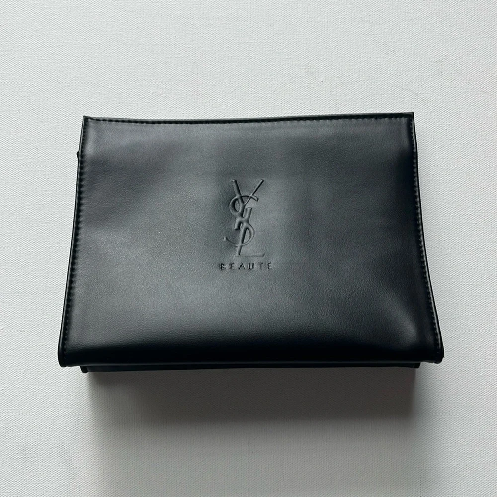 YSL YVES SAINT LAURENT BEAUTÉ Beauty Black Makeup Bag Toiletry Cosmetic …